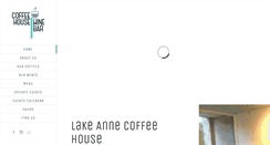 Desktop Screenshot of lakeannecoffeehouse.com