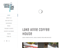 Tablet Screenshot of lakeannecoffeehouse.com